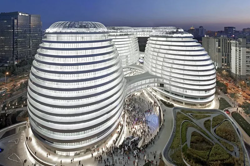 Napa Konstruksi Baja SOHO Ngowahi Bangunan Komersial Modern?