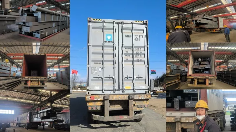 EIHE Steel Structure Group Log Pengiriman Pabrik