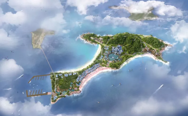 Struktur Baja EIHE: Bangunan Istana Dongyou ing Yantai Kongtong Wonderland