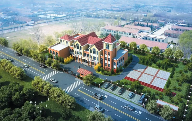 Struktur Baja EHSS Nyepetake Konstruksi Sekolah Prefab