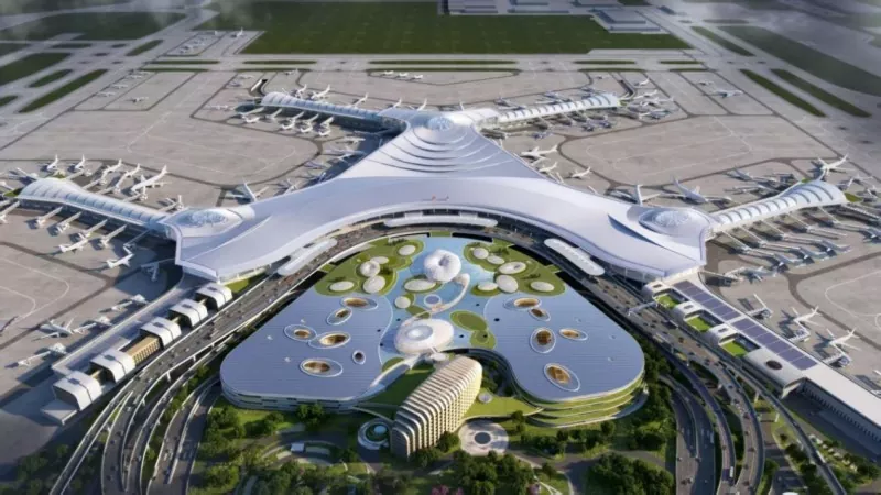 Gedung Terminal Prefabrikasi Hijau