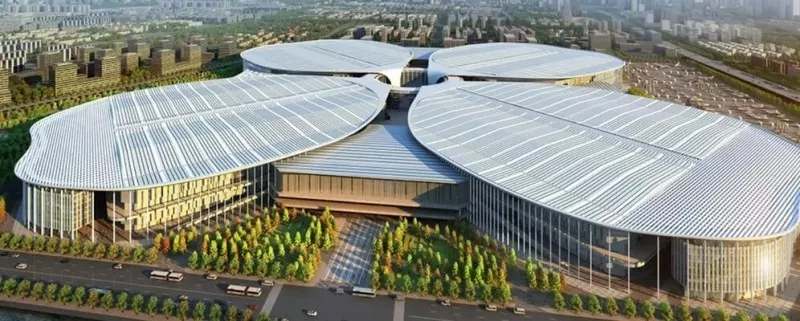 Konstruksi Baja Balai Pameran Berat