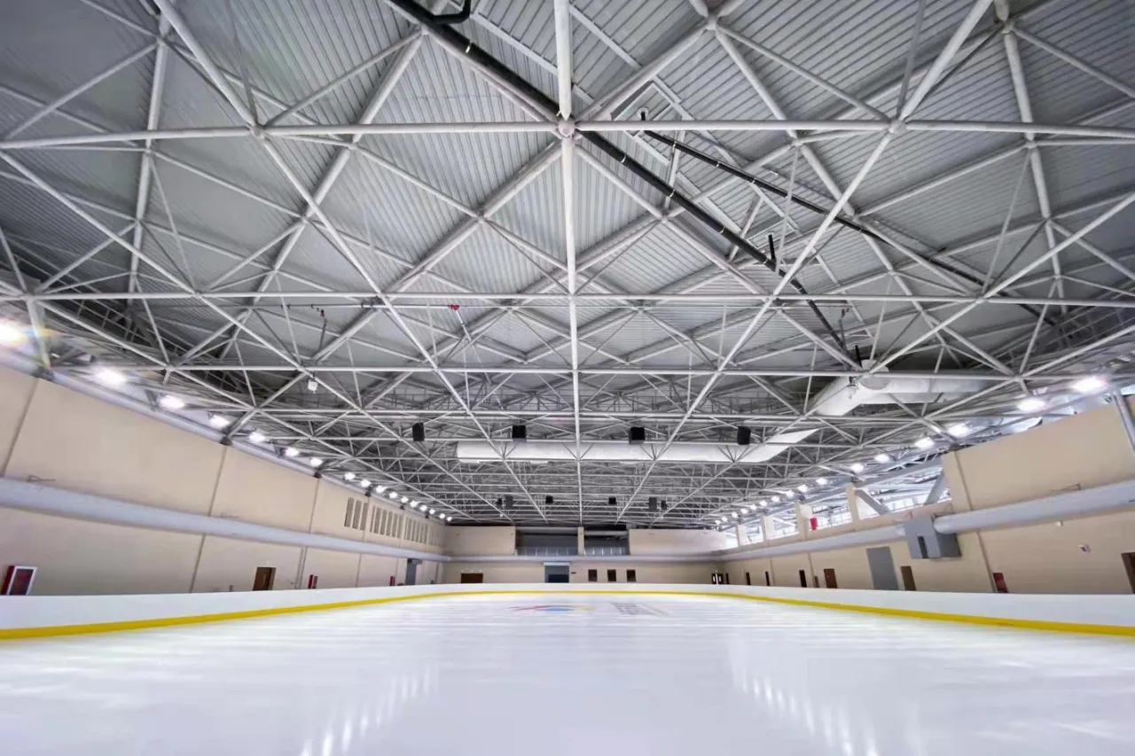 Ice Sports Hall Konstruksi Baja