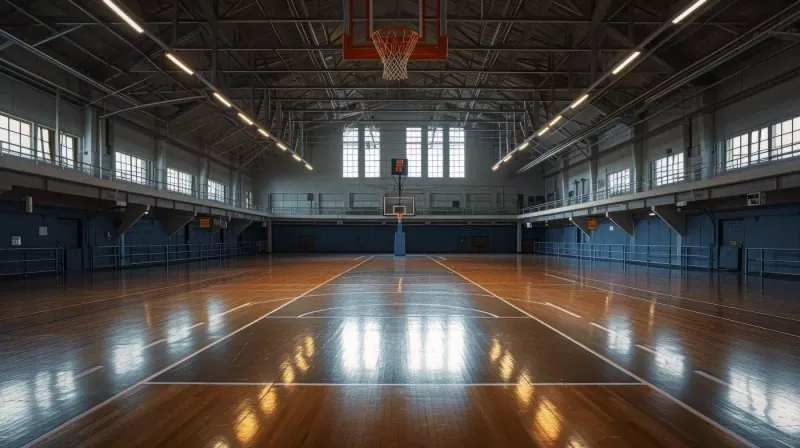 Konstruksi Baja Arena Basket Indoor