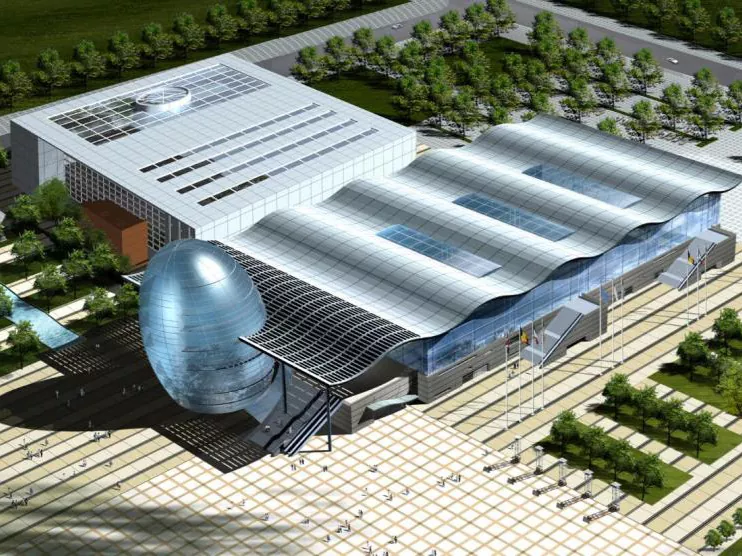 Hall Pameran Baja Long-Shan