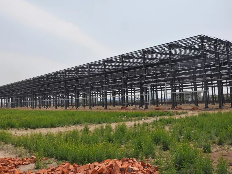 Gedung Gudang Logam Prefab