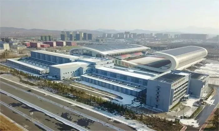 Prefabrikasi Stadion Olahraga berbentuk khusus