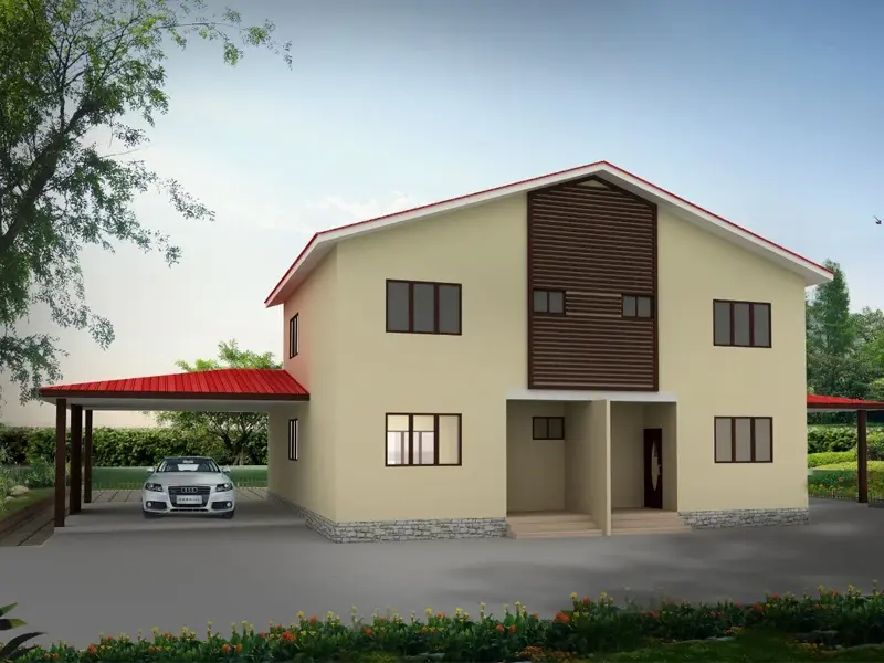 Asrama Sekolah Baja Prefabrikasi