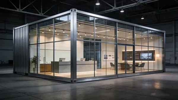 Gedung Pameran Struktur Baja Prefabrikasi