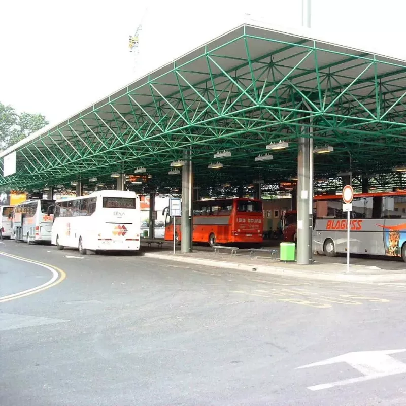 Depot Bus Struktur Baja