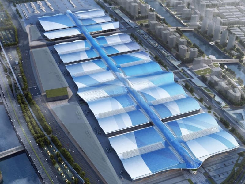 Gedung Pameran Komprehensif Struktur Baja