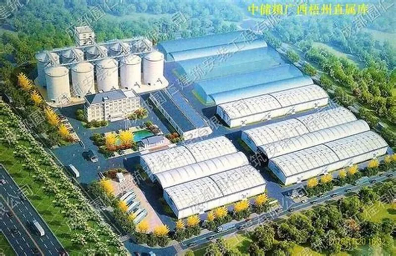 Depot Panyimpenan Gandum Struktur Baja