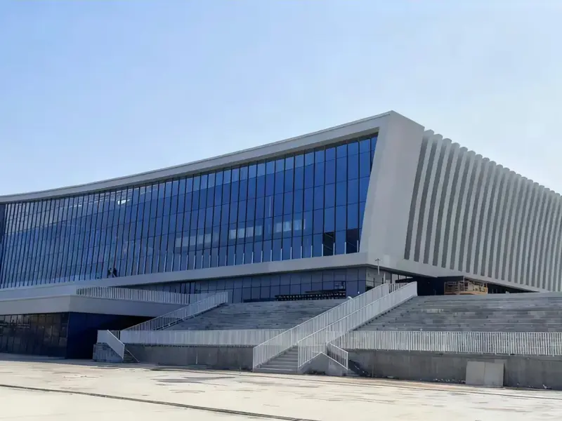 Gimnasium Sekolah Struktur Baja