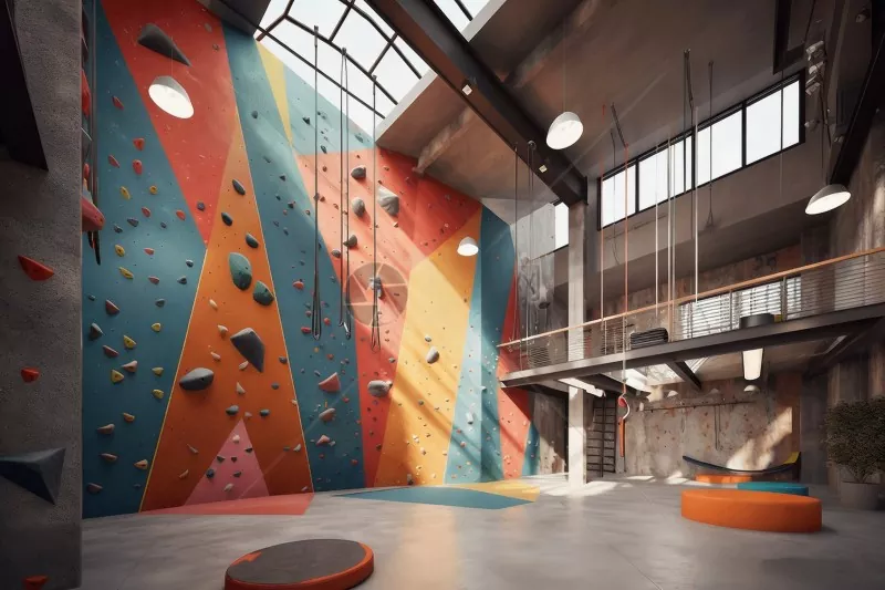 Gym Climbing Indoor Terstruktur Baja